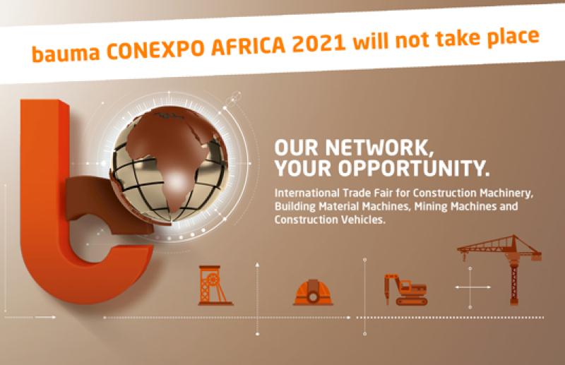 bauma CONEXPO AFRICA will not take place